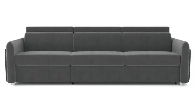 Прямой диван Hogan, трехместный, с реклайнером слева