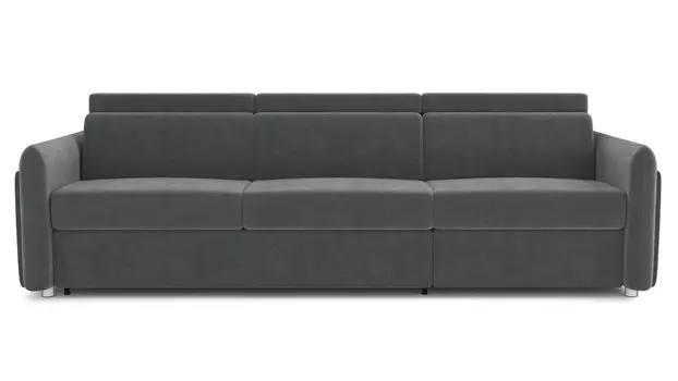 Прямой диван Hogan, трехместный, с реклайнером справа