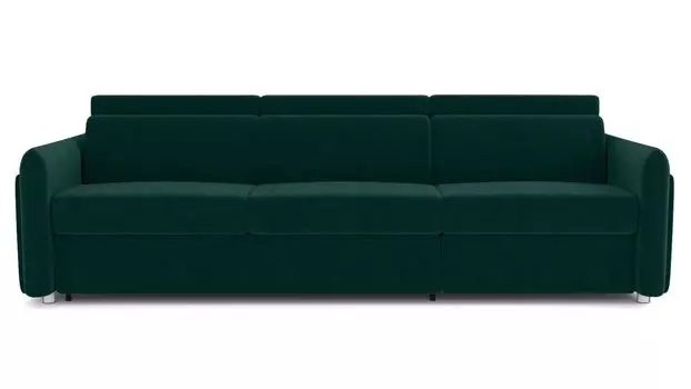 Прямой диван Hogan, трехместный, с реклайнером справа