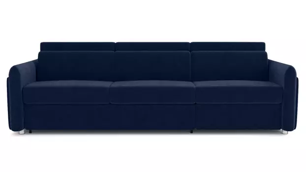 Прямой диван Hogan, трехместный, с реклайнером справа