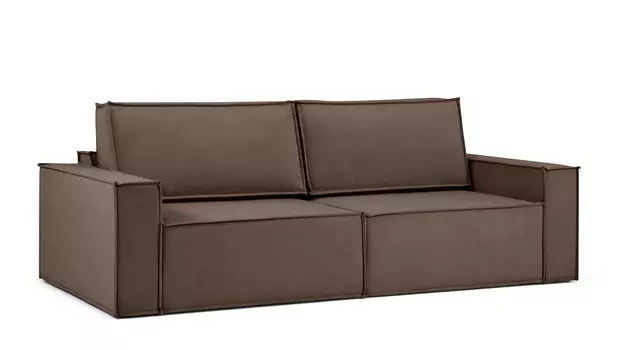 Прямой диван Klark Sky velvet 02