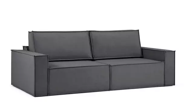Прямой диван Klark Sky velvet 16