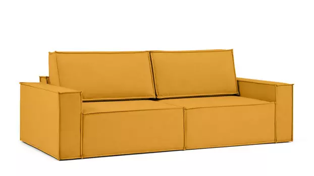 Прямой диван Klark Sky velvet 30