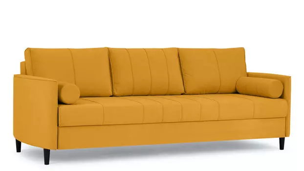 Прямой диван Kvina New с беспружинным матрасом