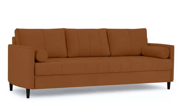 Прямой диван Kvina New с беспружинным матрасом