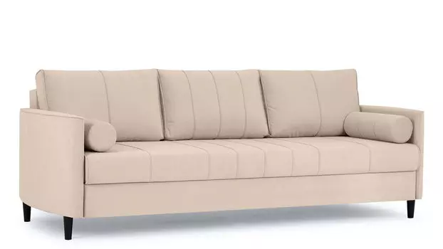 Прямой диван Kvina New с беспружинным матрасом