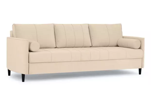 Прямой диван Kvina New с беспружинным матрасом