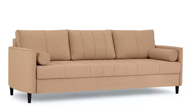 Прямой диван Kvina New с беспружинным матрасом