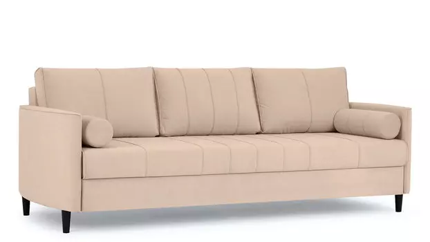 Прямой диван Kvina New с беспружинным матрасом