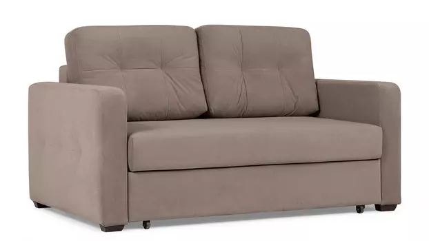 Прямой диван Loko MINI со спальным местом 140х200 и широкими подлокотниками