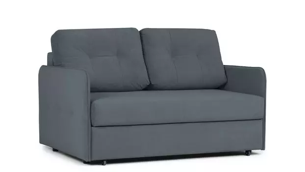 Прямой диван Loko MINI со спальным местом 140х200 и узкими подлокотниками