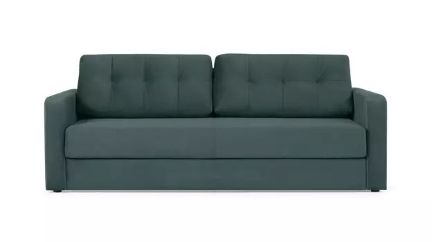 Прямой диван Loko Pro с анатомическим матрасом и широкими подлокотниками