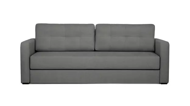 Прямой диван Loko Pro с анатомическим матрасом и широкими подлокотниками