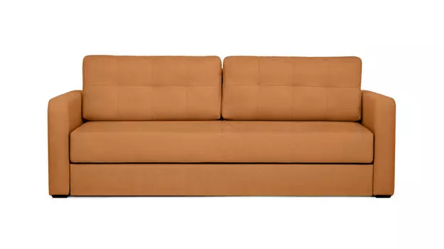 Прямой диван Loko Pro с анатомическим матрасом и широкими подлокотниками