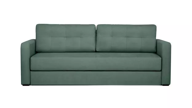 Прямой диван Loko Pro с анатомическим матрасом и широкими подлокотниками