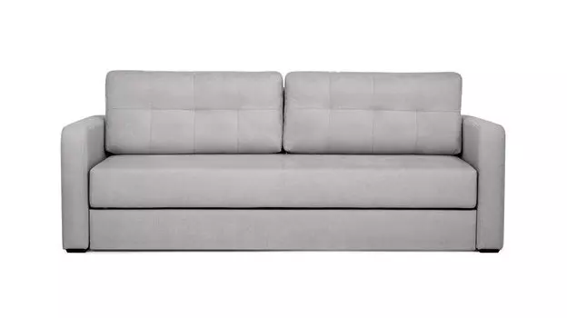 Прямой диван Loko Pro с анатомическим матрасом и широкими подлокотниками