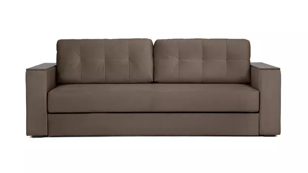 Прямой диван Loko Pro с хранением в подлокотниках