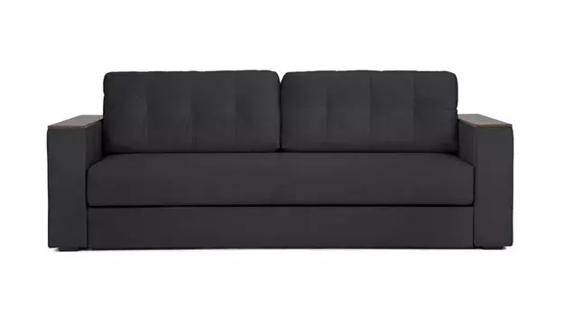 Прямой диван Loko Pro с хранением в подлокотниках