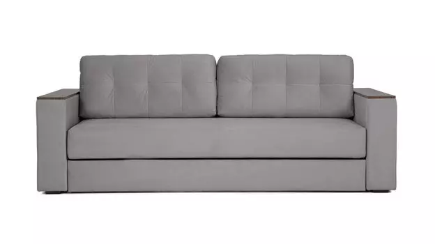 Прямой диван Loko Pro с хранением в подлокотниках