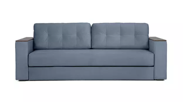 Прямой диван Loko Pro с хранением в подлокотниках