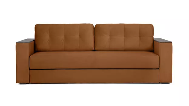 Прямой диван Loko Pro с хранением в подлокотниках