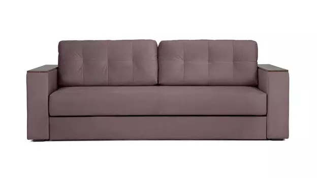 Прямой диван Loko Pro с хранением в подлокотниках