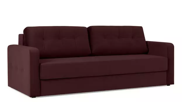 Прямой диван Loko Pro с анатомическим матрасом и широкими подлокотниками