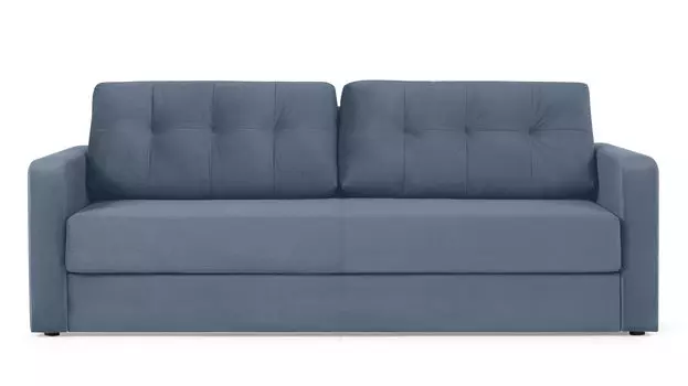 Прямой диван Loko Pro с анатомическим матрасом и широкими подлокотниками