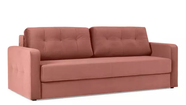 Прямой диван Loko Pro с анатомическим матрасом и широкими подлокотниками