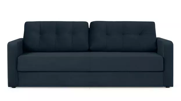 Прямой диван Loko Pro с анатомическим матрасом и широкими подлокотниками