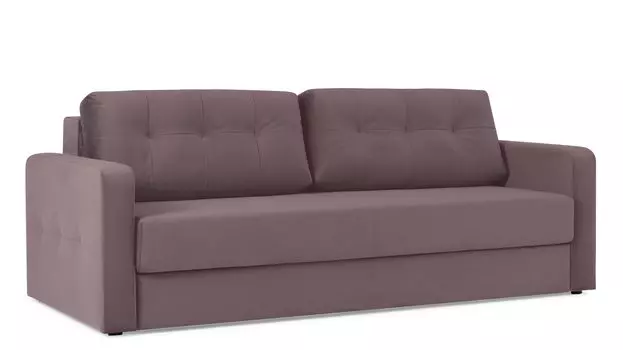 Прямой диван Loko Pro с анатомическим матрасом и широкими подлокотниками