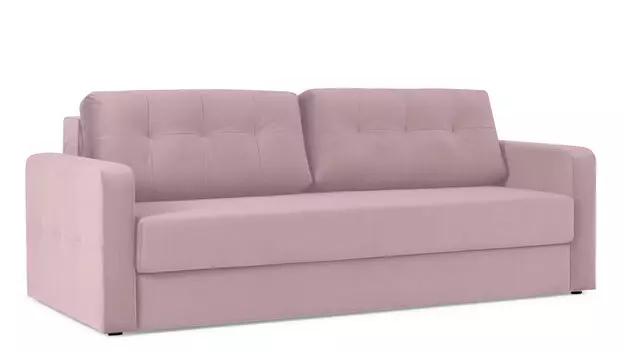 Прямой диван Loko Pro с анатомическим матрасом и широкими подлокотниками