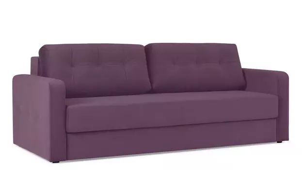 Прямой диван Loko Pro с анатомическим матрасом и широкими подлокотниками