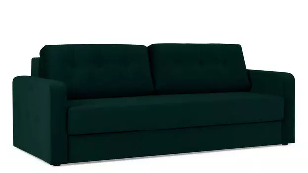 Прямой диван Loko Pro с анатомическим матрасом и широкими подлокотниками