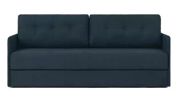 Прямой диван Loko Pro с анатомическим матрасом и узкими подлокотниками