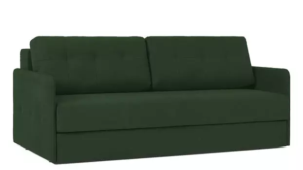 Прямой диван Loko Pro с анатомическим матрасом и узкими подлокотниками