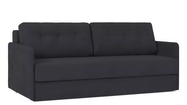 Прямой диван Loko Pro с анатомическим матрасом и узкими подлокотниками