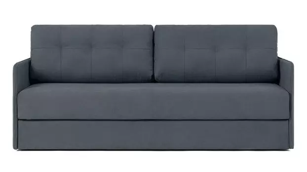 Прямой диван Loko Pro с анатомическим матрасом и узкими подлокотниками