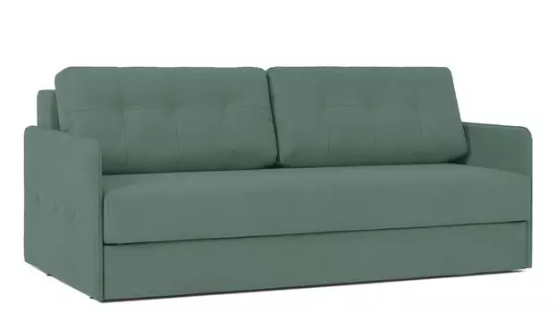 Прямой диван Loko Pro с анатомическим матрасом и узкими подлокотниками