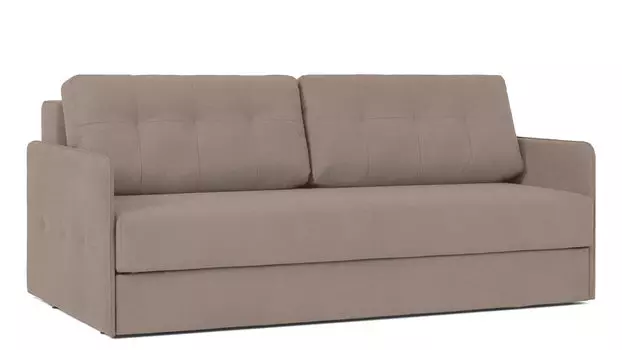 Прямой диван Loko Pro с анатомическим матрасом и узкими подлокотниками