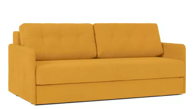 Прямой диван Loko Pro с анатомическим матрасом и узкими подлокотниками