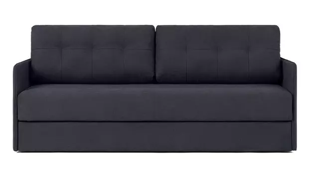 Прямой диван Loko Pro с анатомическим матрасом и узкими подлокотниками