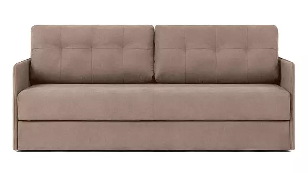 Прямой диван Loko Pro с анатомическим матрасом и узкими подлокотниками