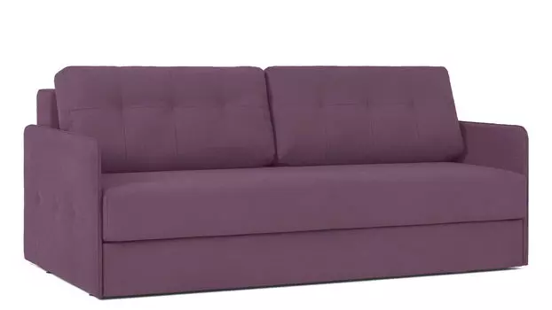 Прямой диван Loko Pro с анатомическим матрасом и узкими подлокотниками