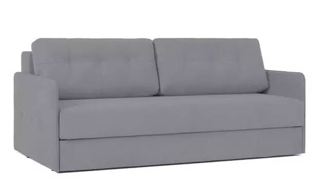 Прямой диван Loko Pro с анатомическим матрасом и узкими подлокотниками