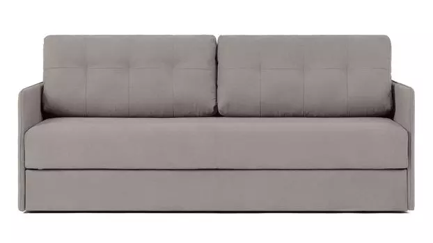 Прямой диван Loko Pro с анатомическим матрасом и узкими подлокотниками