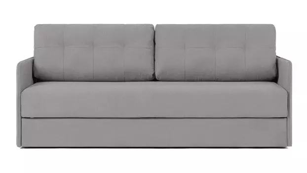 Прямой диван Loko Pro с анатомическим матрасом и узкими подлокотниками