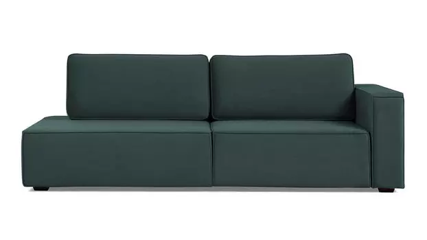 Прямой диван Ralf 2-секционный, без подлокотника слева