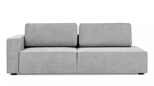 Прямой диван Ralf 2-секционный, без подлокотника справа