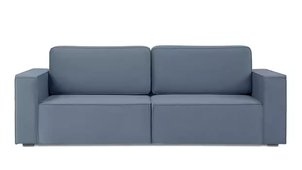 Прямой диван Ralf 2-секционный, с подлокотниками